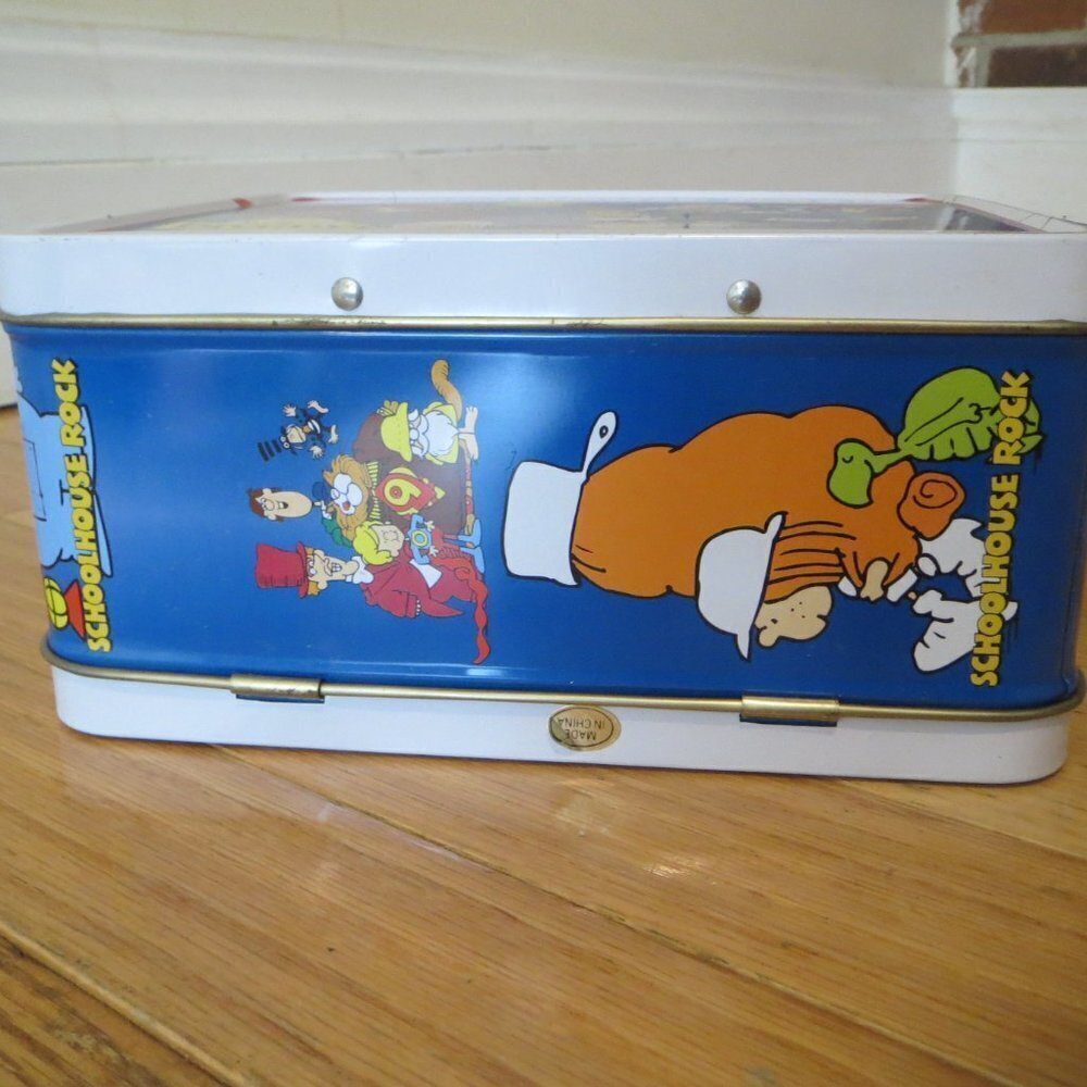 Vintage Schoolhouse Rock Metal Lunch Box 1999 *Good Condition- Hard To Find* - Picture 6 of 8